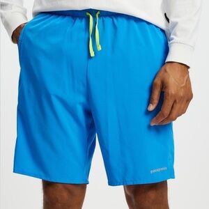Patagonia Blue Athletic Shorts Men's Multi Trails Shorts - 8"